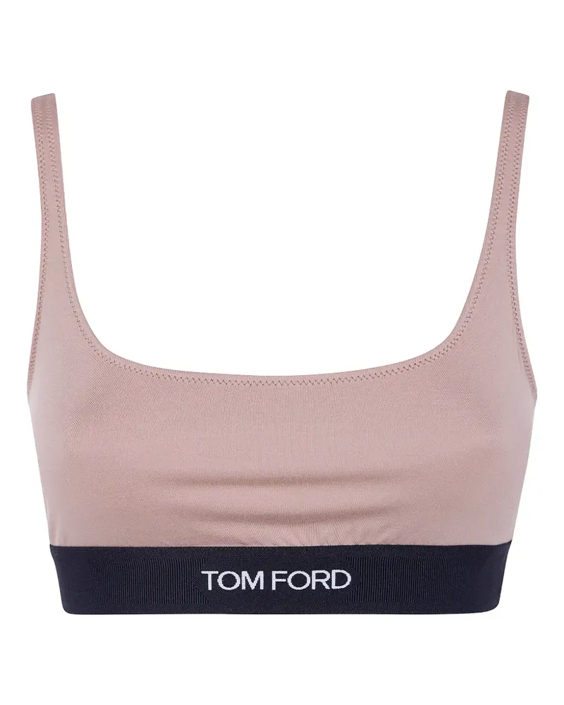 Tom Ford BH mit Logo-Bund - Rosa Rosa