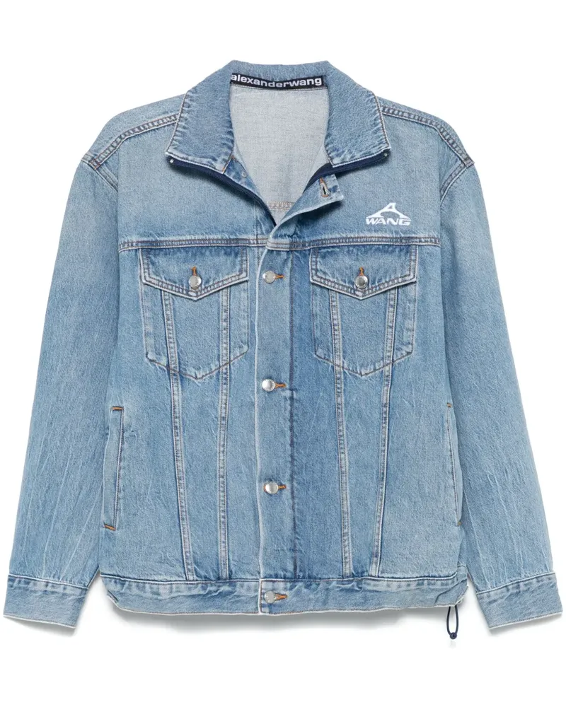 Alexander Wang Klassische Jeansjacke - Blau Blau