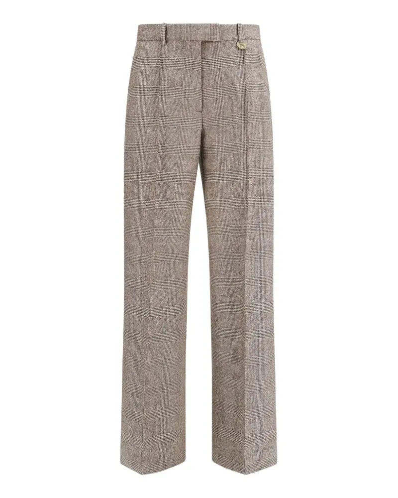 Burberry check tailored trousers - Braun Braun