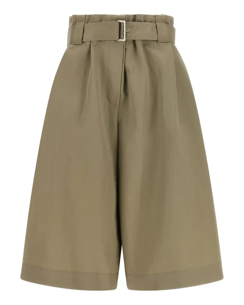Brunello Cucinelli belted shorts - Grün Grün