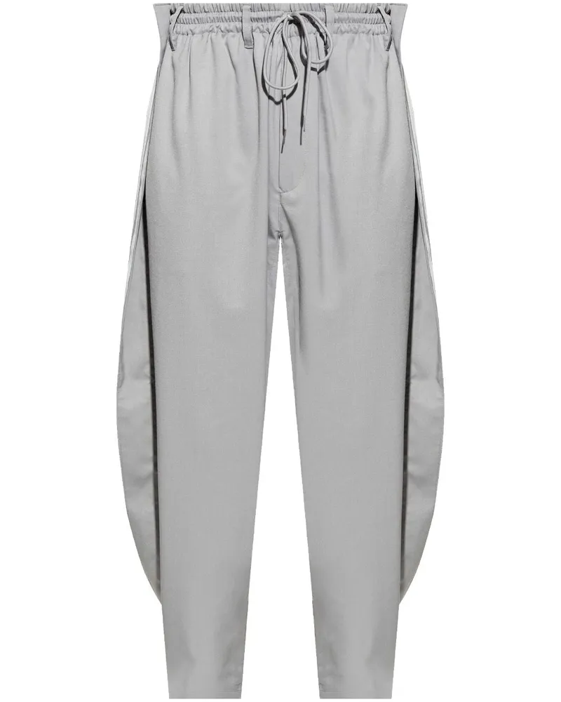 Y-3 Jogginghose mit Streifendetail - Grau Grau