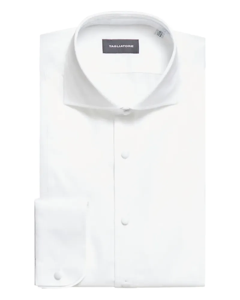 Tagliatore Hemd mit klassischem Kragen - X1174 WHITE X1174