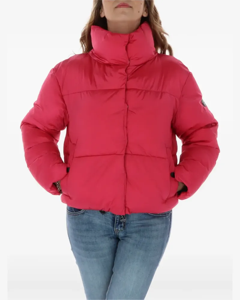 Gaudi Gefütterte Jacke mit Stehkragen - Rosa Rosa