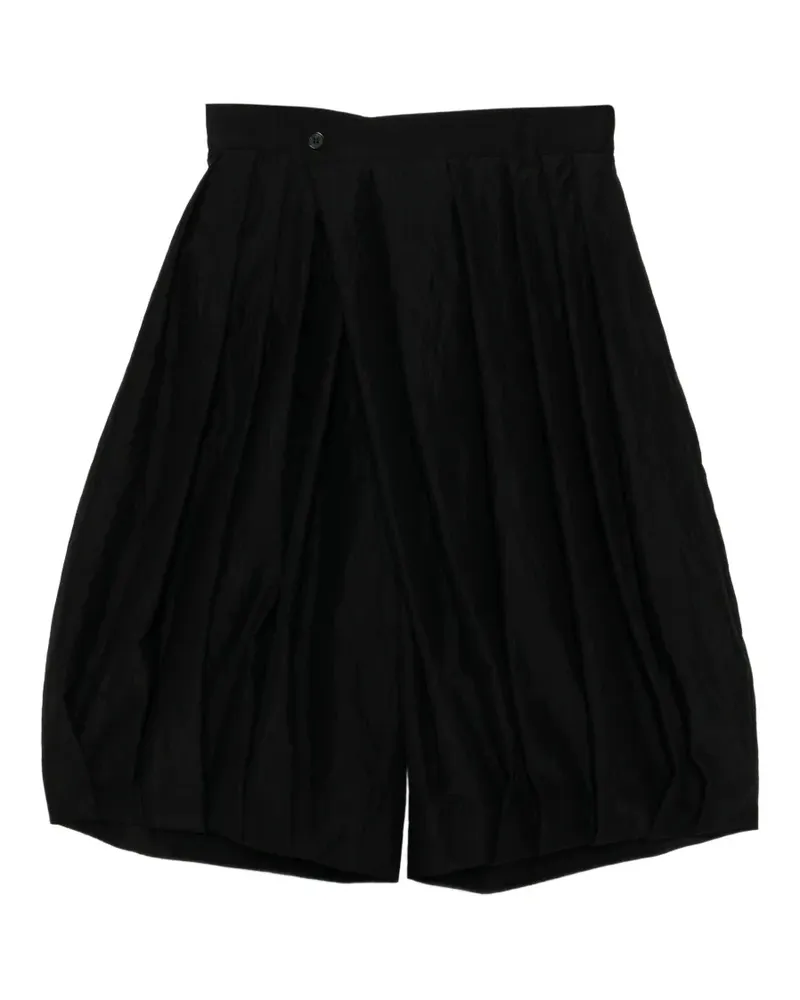 SONGZIO Geraffte Shorts - Schwarz Schwarz