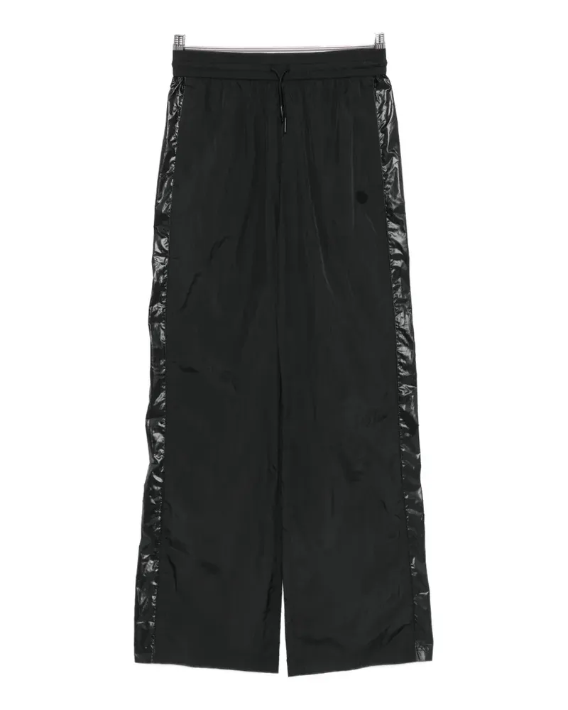 Anine Bing Maha logo-patch track pants - Schwarz Schwarz