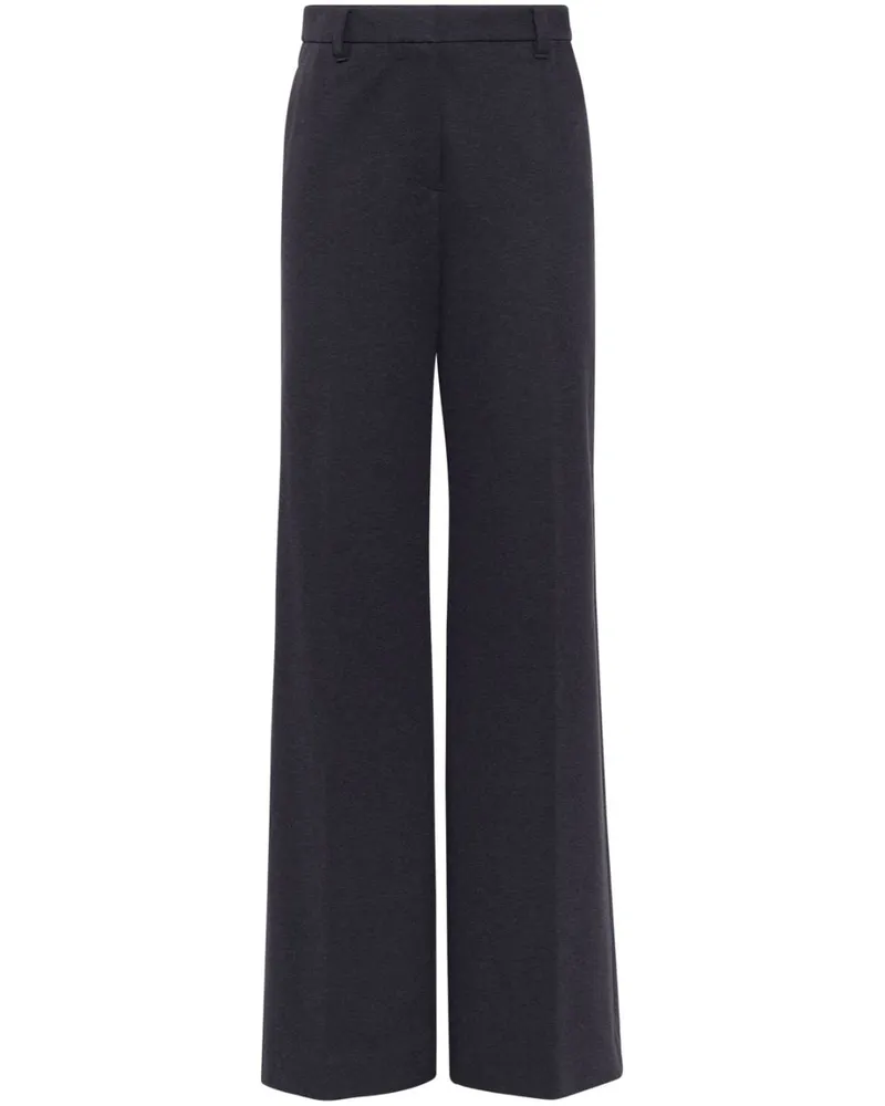 Brunello Cucinelli Hose mit weitem Bein - Schwarz Schwarz