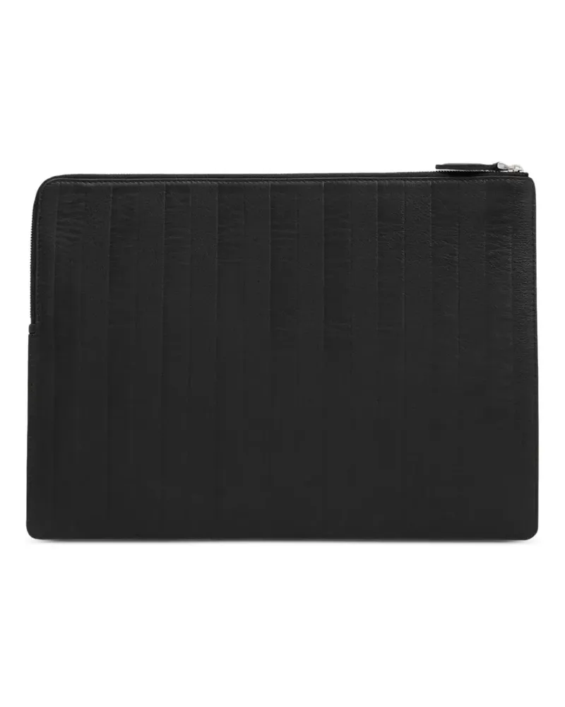 AMI Paris Mittelgroße Dokumentenmappe - Schwarz Schwarz