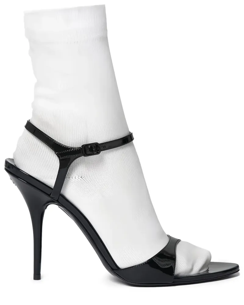 Balenciaga Avenue Pumps mit Schnallenriemen 110mm - Schwarz Schwarz