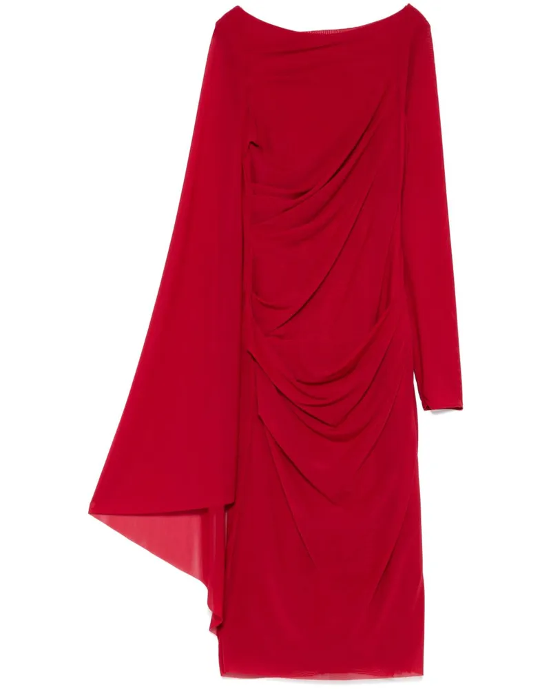 Talbot Runhof Mousse Midikleid - Rot Rot