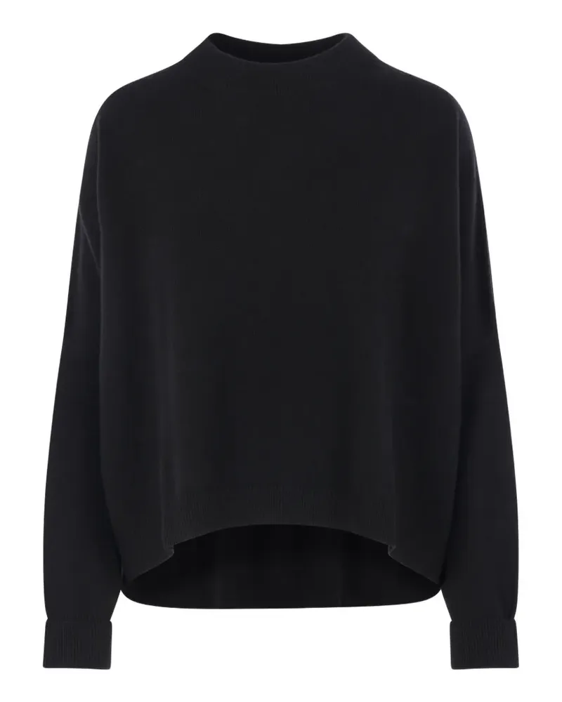 Dušan oversized crew-neck sweatshirt - Schwarz Schwarz