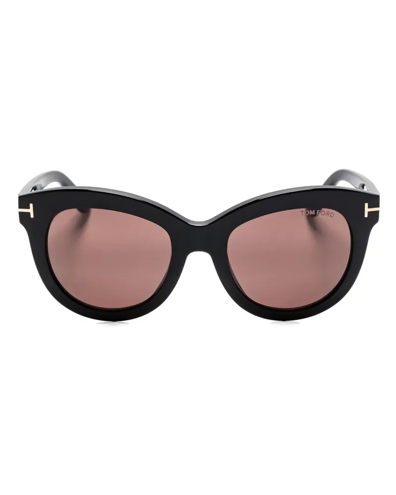 Tom Ford Odette Sonnenbrille - Schwarz Schwarz