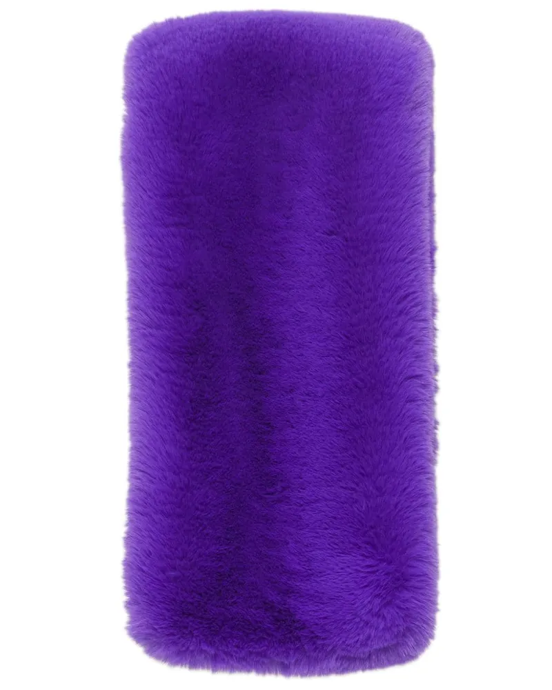 Acne Studios Schal aus Faux Fur - Violett Violett