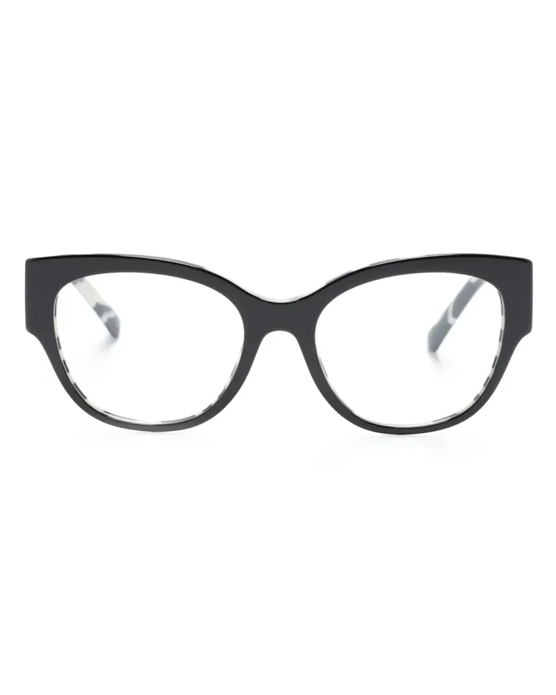 Dolce & Gabbana Brille im Butterfly-Design - Schwarz Schwarz