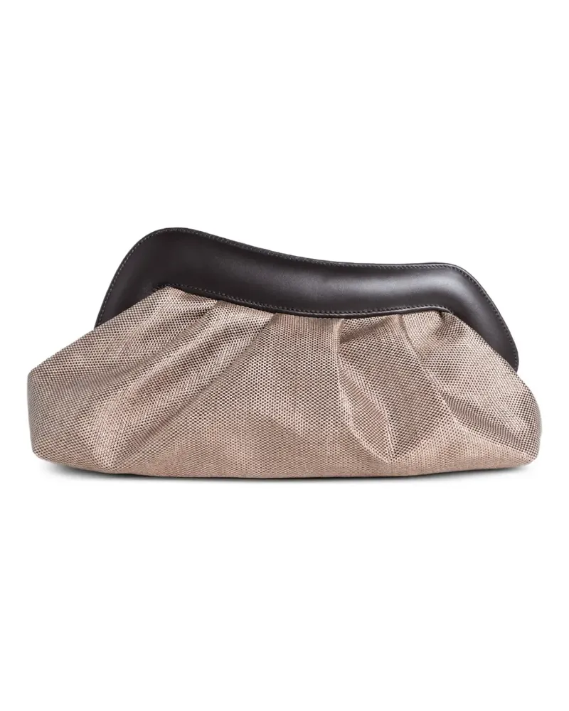 FESTA Milano Nayara clutch bag - Braun Braun