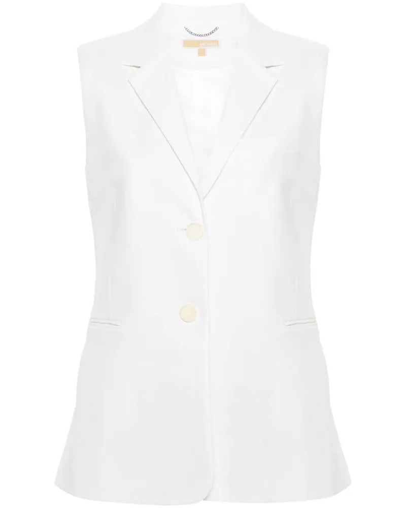 Michael Kors Ärmelloses Blazerkleid - Weiß Weiß