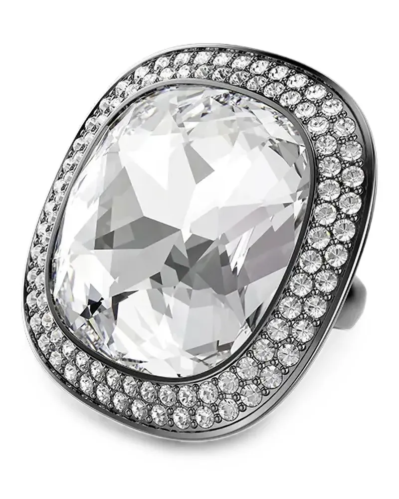 Swarovski Una Angelic Cocktailring mit Kristallen - Silber Silber