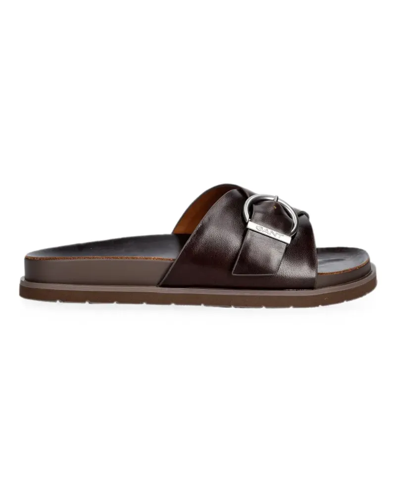 Gant buckle-detail slides - Braun Braun
