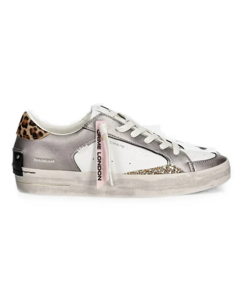 Crime Sk8 Deluxe Sneakers - Silber Silber