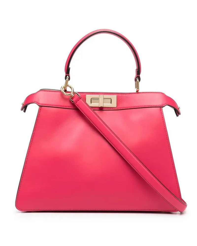 Fendi Große Peekaboo Handtasche - Rosa Rosa