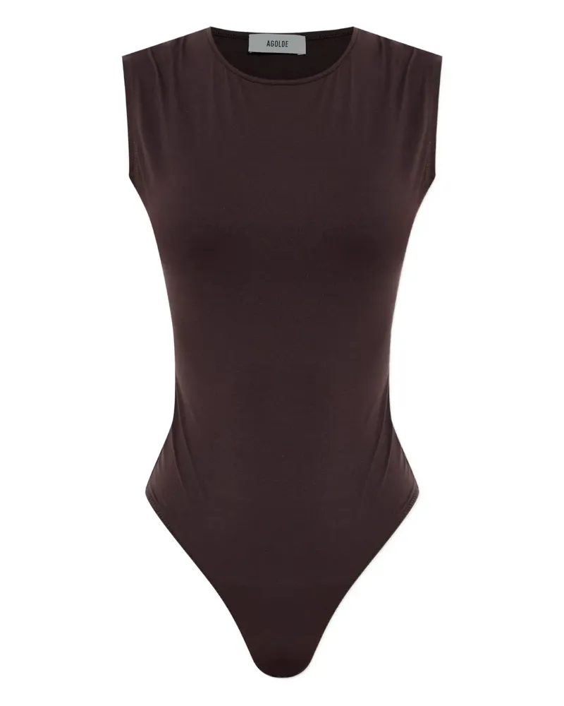 AGOLDE Ärmelloser Aura Body - Braun Braun