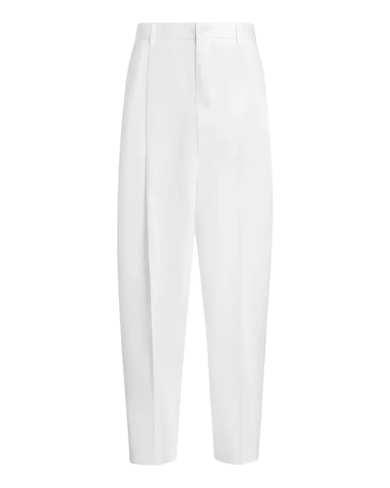 Dolce & Gabbana linen trousers - Weiß Weiß