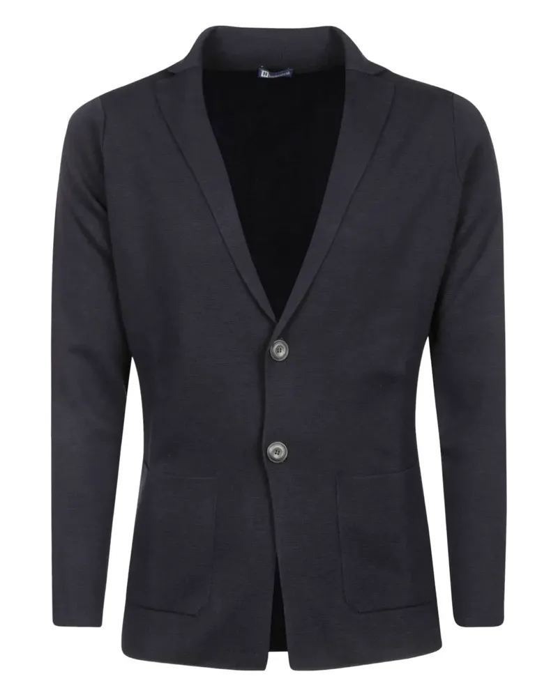 Filippo de Laurentiis Jacke mit geknöpften Taschen - Blau Blau