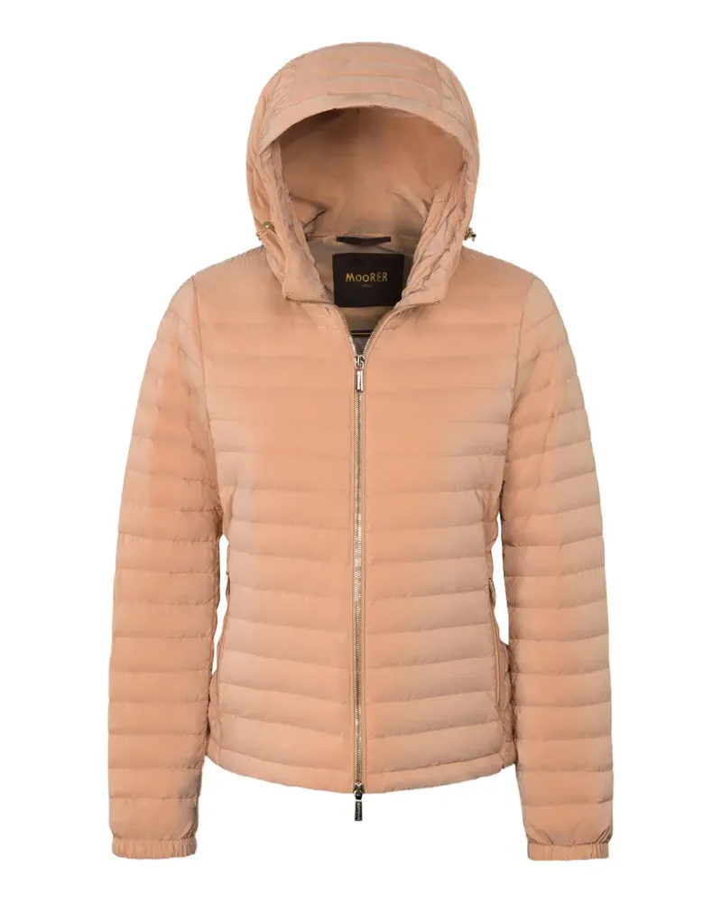 MOORER Julay-Os quilted jacket - Orange Orange