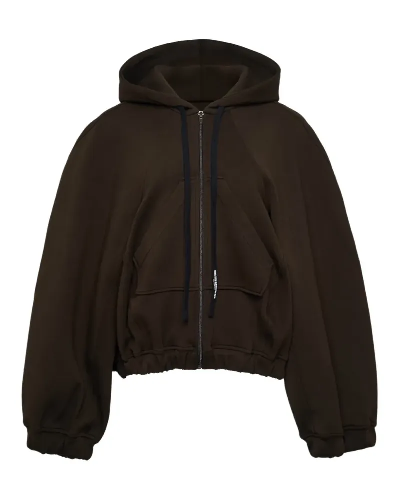 Melitta Baumeister Ball zip-up hoodie - Braun Braun