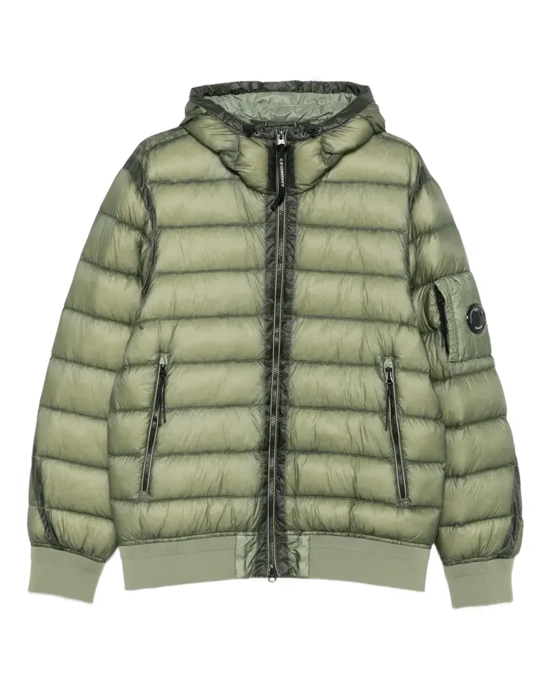 C.P. Company Kapuzenjacke mit Linsen-Detail - Grün Grün