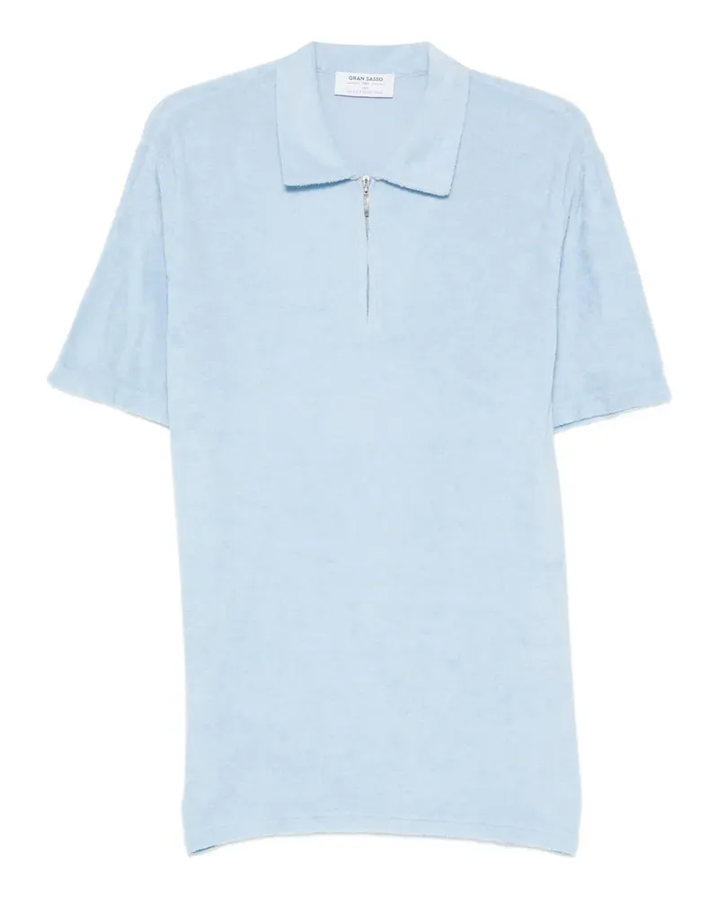 Gran Sasso Poloshirt aus Baumwolle - Blau Blau