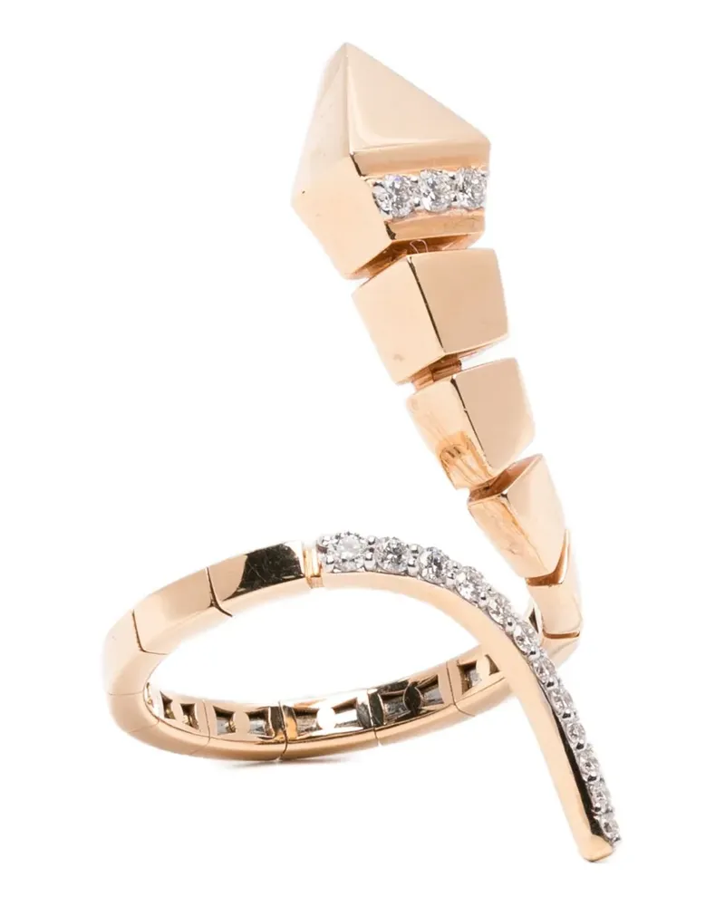 ANAPSARA Temptation Ring mit Diamanten - Rosa Rosa