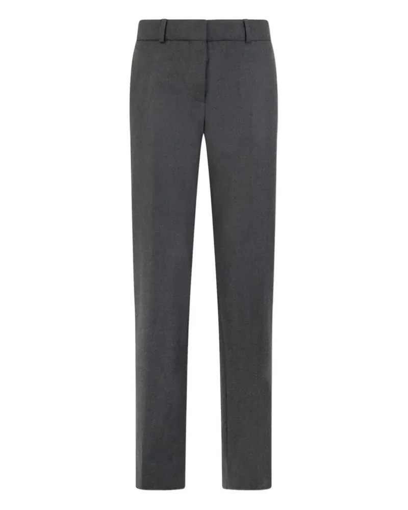 Brooks Brothers Hose aus Flanell - Grau Grau