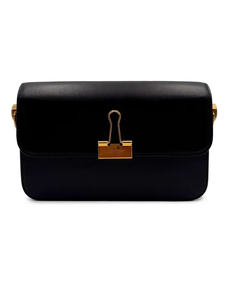 OFF-WHITE Binder Clip shoulder bag - Schwarz Schwarz