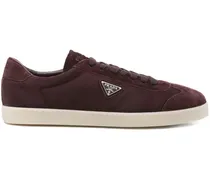 Sneakers mit Triangel-Logo - Rot