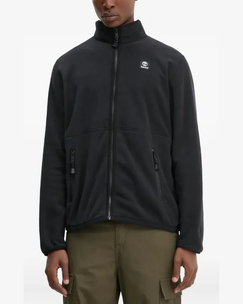 Timberland zip logo-detail sweater - Schwarz Schwarz