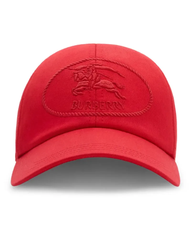 Burberry Baseballkappe aus Baumwolle - Rot Rot