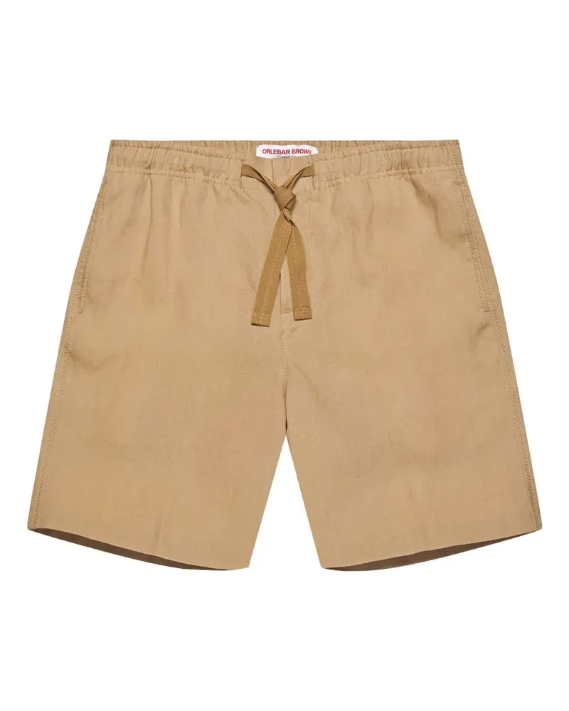 Orlebar Brown Shorts mit Kordelzug - Braun Braun