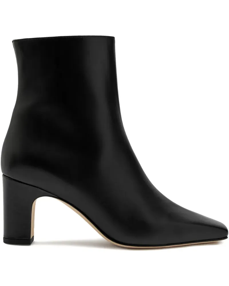 Manolo Blahnik 70mm Ofaralo pointed ankle boots - Schwarz Schwarz