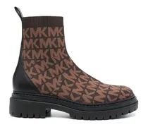 Comet Stiefeletten mit Logo - Braun