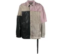 Jumbo Worker Jacke im Patchwork-Look