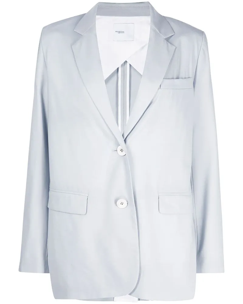 Rosetta Getty Klassischer Blazer Blau