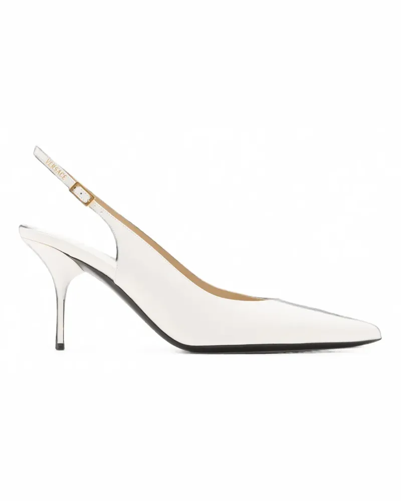 Versace Spitze Nyx Slingback-Pumps - Weiß Weiß