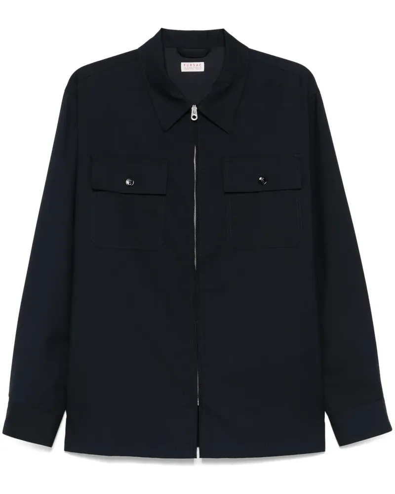FURSAC Jacke aus Twill - Blau Blau