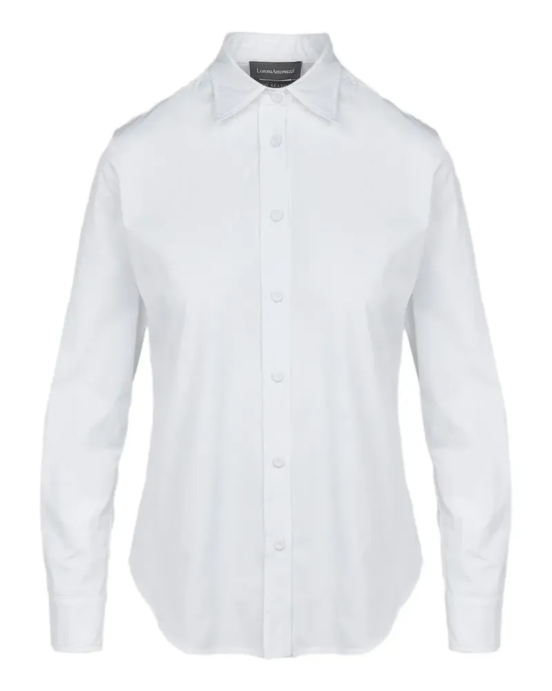 Lorena Antoniazzi cotton shirt - Weiß Weiß