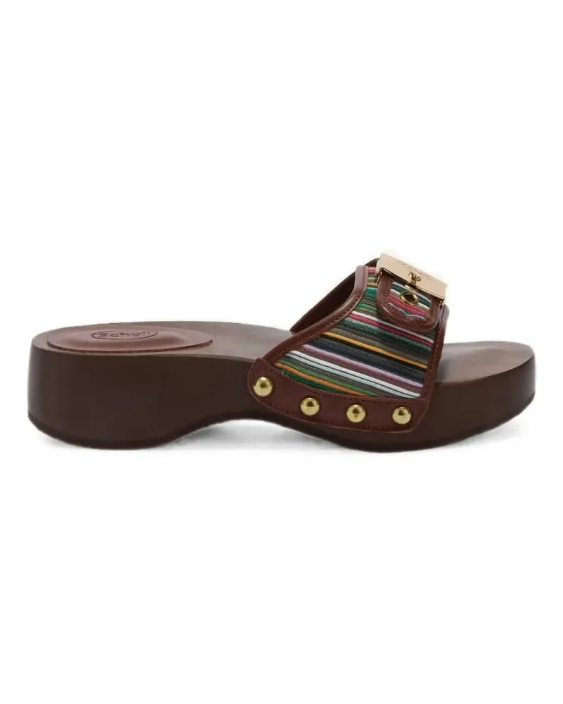 Scholl Pescura Plateau-Sandalen - Braun Braun
