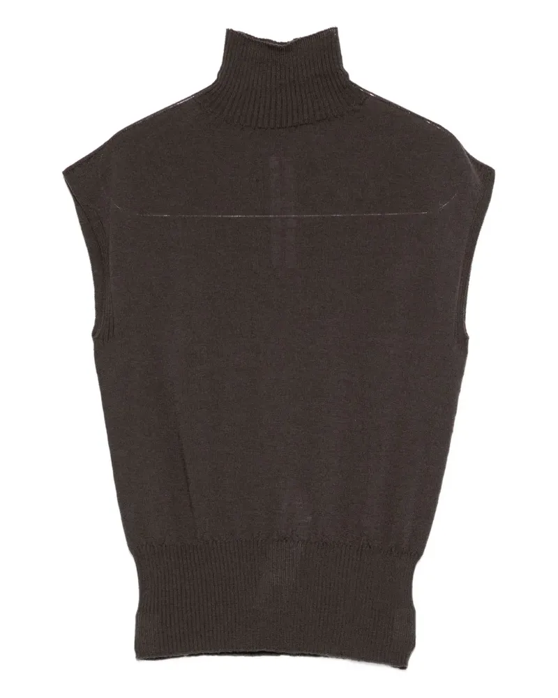 Rick Owens Gestricktes Oberteil - Braun Braun