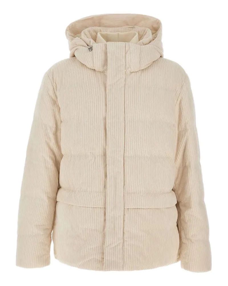 Kiton corduroy-effect jacket - Nude Nude