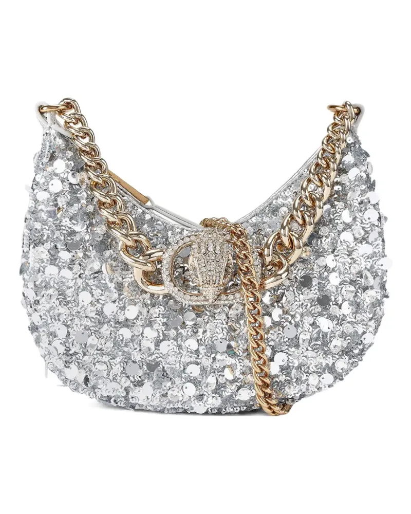 Kurt Geiger Kleine Chelsea Schultertasche - Silber Silber