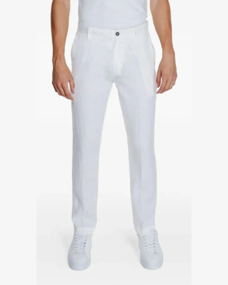 Björn Borg linen trousers - Weiß Weiß