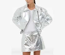 Rockey Jacke mit Reißverschluss - Silber